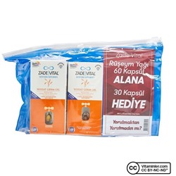 Zade Vital Масло зародышей 500 мг 60 + 30 капсул