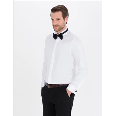 Рубашка для смокинга с белым Slim Fit