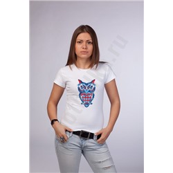 Футболка женская "Сова"