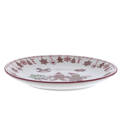Тарелка "Пряничное настроение", L26,5 W26,5 H3 см