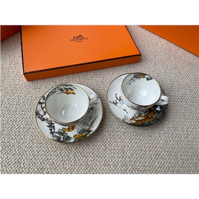 Чайная пара Hermes Robert Dallet