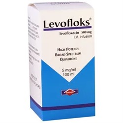 LEVOFLOX 500 mg/100 ml IV  (аналог Элефлокс Eleflox)