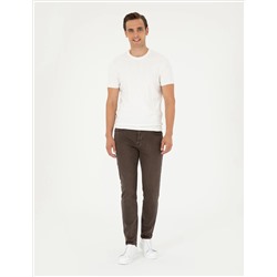 Brown Slim Fit Jean Pants