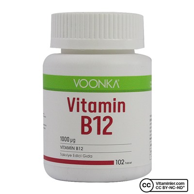 Voonka Витамин B12 102 таблетки