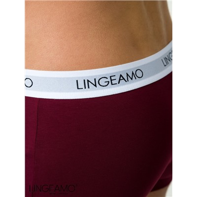 Трусы мужские боксеры LINGEAMO темно-бордовые ЛБ-03 (28)
