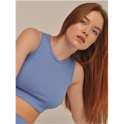 Топ женский blue berry (голубой)