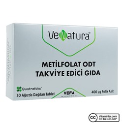 Venatura Methylfolate ODT 400 мкг 30 таблеток