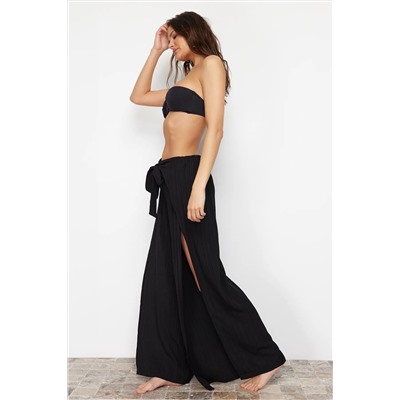 Black плюша пляжные брюки Tbess24pl00012