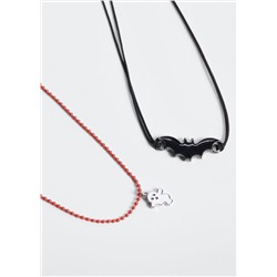 Pack 2 collares halloween -  Niña | MANGO OUTLET España