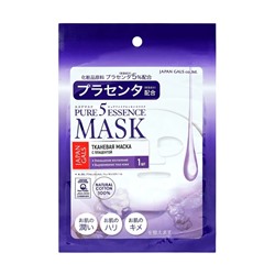 12274 JAPAN GALS Pure5 Essence Маска для лица с плацентой 1 шт
