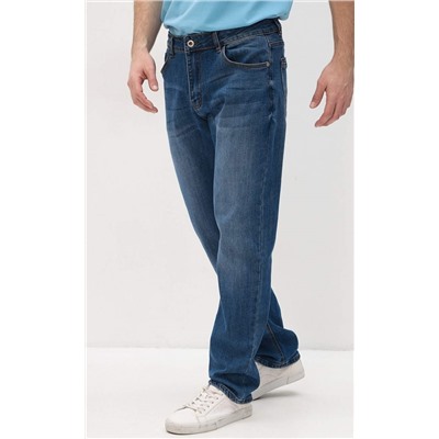 Джинсы F411-0178R middle blue
