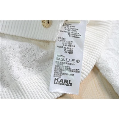 Укороченный вязаный кардиган  KARL LAGERFEL*D ОРИГИНАЛ!