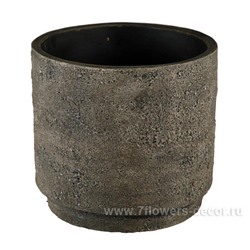 Кашпо "Rustic" (бетон), D14xH13 см