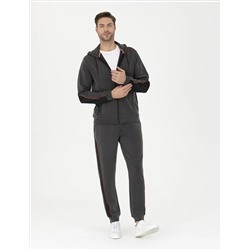 Anthracit Slim Fit Trackuits Six