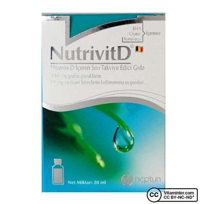 Neptun NutrivitD Витамин D 20 мл