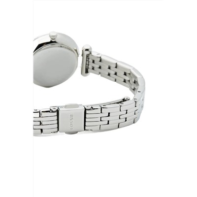 Reloj de cuarzo de acero Tillie Mini - Plateado y negro