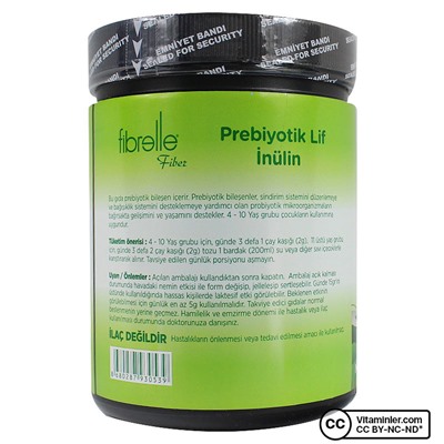 Fibrelle Prebiotic Fibre Inulin 500 гр