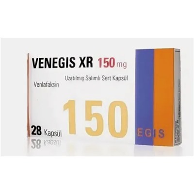 VENEGIS XR 150 MG UZATILMIS SALIMLI 28 SERT KAPSUL