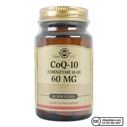Solgar Коэнзим Q-10 60 мг 30 капсул
