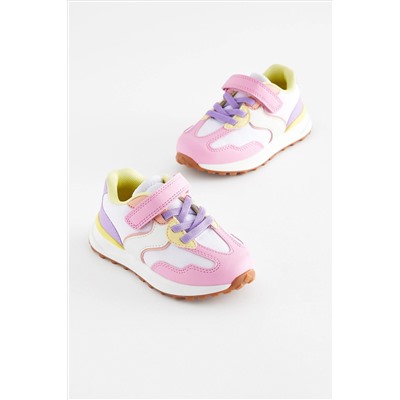 Elastic Lace Chunky Trainers
