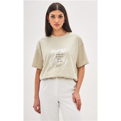 Футболка P412-06-814 beige