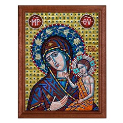 POSV-0109 Постер в рамке 17x23см Мозаика Казанского собора