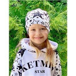 Шапка летняя тк.Футер цв.STAR KM Белый