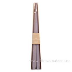 Набор свечей конических (воск), H35 см (2шт)