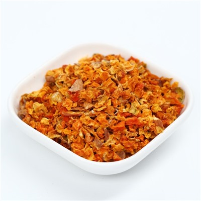 Тыква сушеная кусочками для декора и ароматизации выпечки, рулетов и вторых блюд, 50 г.