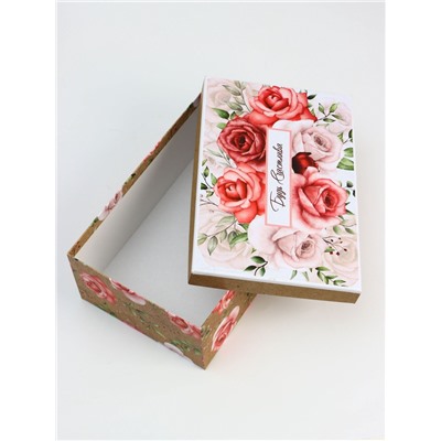 Набор подарочных коробок 10 в 1 Flowers, 32.5 × 20 × 12.5 -12×7×4 см