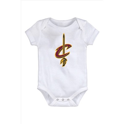Fanatics Blue NBA Cleveland Cavaliers 3 Piece Bodysuit Set