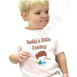 Футболка "Daddy's little cowboy"