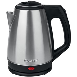 УЦЕНКА - Чайник электрический Scarlett SC-EK21S25, 1,5л, 1350Вт, нержавеющая сталь