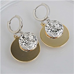 Серьги с замком кольцо арт. 13 3776 (id 277113)
