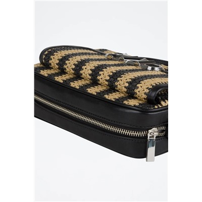 Bolso - Negro y beige