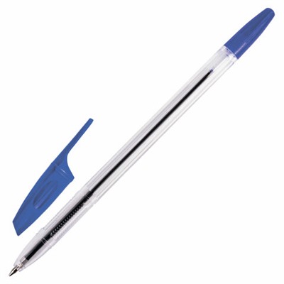Ручки шариковые BRAUBERG "X-333", СИНИЕ, НАБОР 4 шт., узел 0,7 мм, линия 0,35 мм, 144253