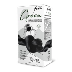 Краска для волос FARA (Фара) Eco Line Green, 1.0 черный