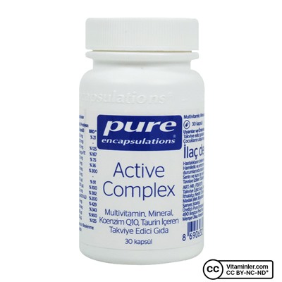 Pure Encapsulations Активный комплекс 30 капсул