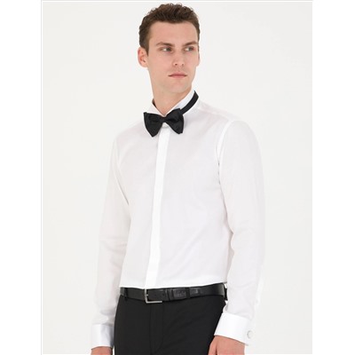 Рубашка для смокинга с белым Slim Fit