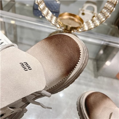 Ботинки miu miu