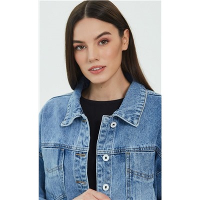 Куртка джинс P112-1205 l.blue