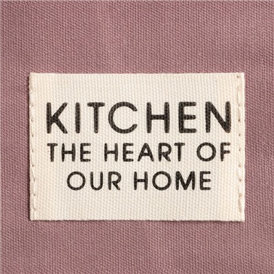 Дорожка на стол Этель Kitchen 40×150 +/-5 см, сиреневый, 100% хлопок, саржа 220 г/м²