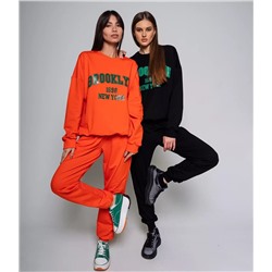 Спортивный костюм #ОБШ1878, оранжевый
