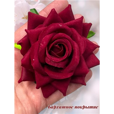Украшение с Розой 2 в 1 (Утка-брошь) тип 1