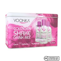 Voonka Beauty Collagen Shake Drink Mix 15 x 50 мл