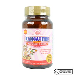 Solgar Kangavites Мультивитамины и минералы 60 таблеток
