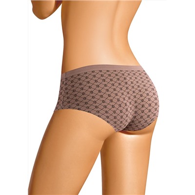 Трусы женские (42/XS / св.коричневый/т.коричневы)