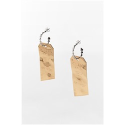 PENDIENTES PLACA TEXTO