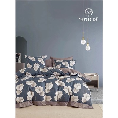 Много цветов! Комплект постельного белья Boris EGYPTIAN COTTON ⭐⭐⭐ из высококачественного материала полуторка