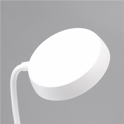 Настольная лампа «Регли» LED 8 Вт USB АКБ белый 9.5×15×26 см RISALUX